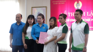 Ra mắt công đoàn cơ sở Công ty TNHH thực phẩm Phú Tài