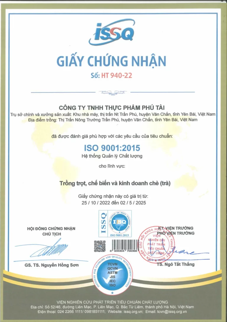 Chứng nhận 2